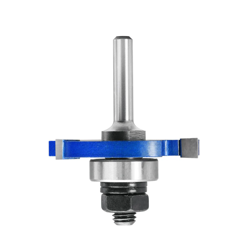 1/4" 3 WING SLOT CUTTER ROUTER BIT 1/4" - Image 4