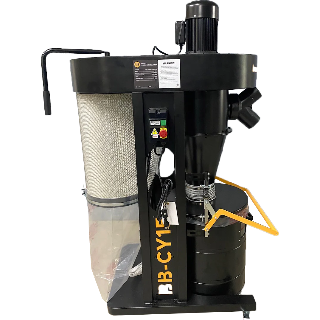 1.5HP PORTABLE CYCLONE DUST COLLECTOR BBCY15 - Image 10