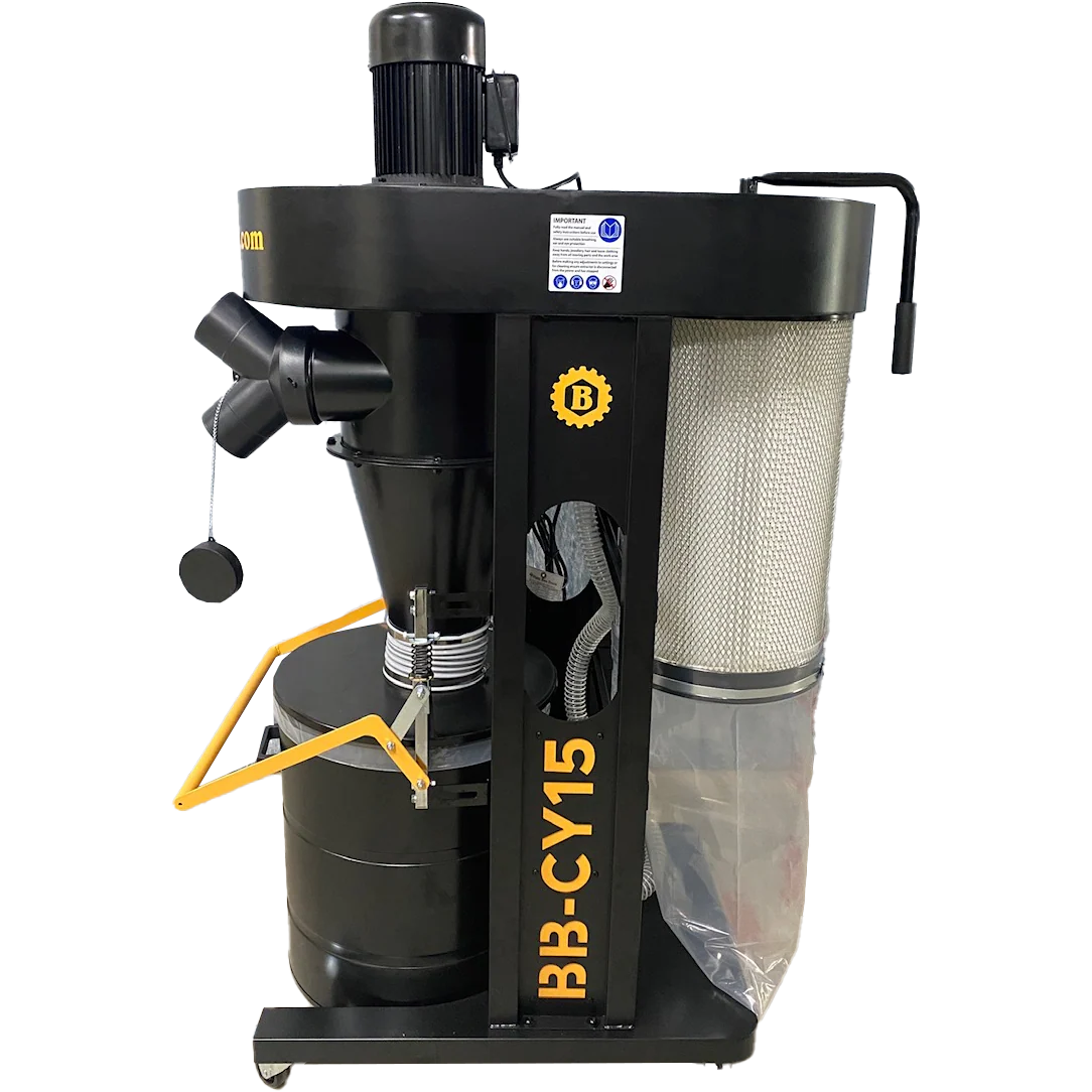 1.5HP PORTABLE CYCLONE DUST COLLECTOR BBCY15 - Image 4