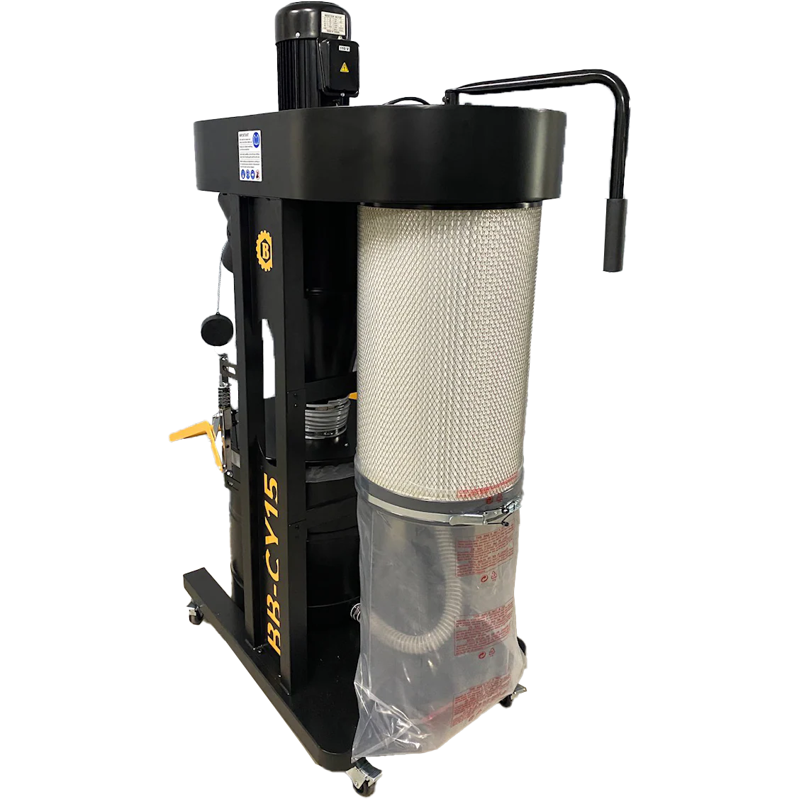 1.5HP PORTABLE CYCLONE DUST COLLECTOR BBCY15 - Image 7