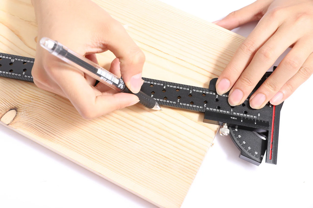 12" MULTI ROTARY MEASURING RULER - Image 2