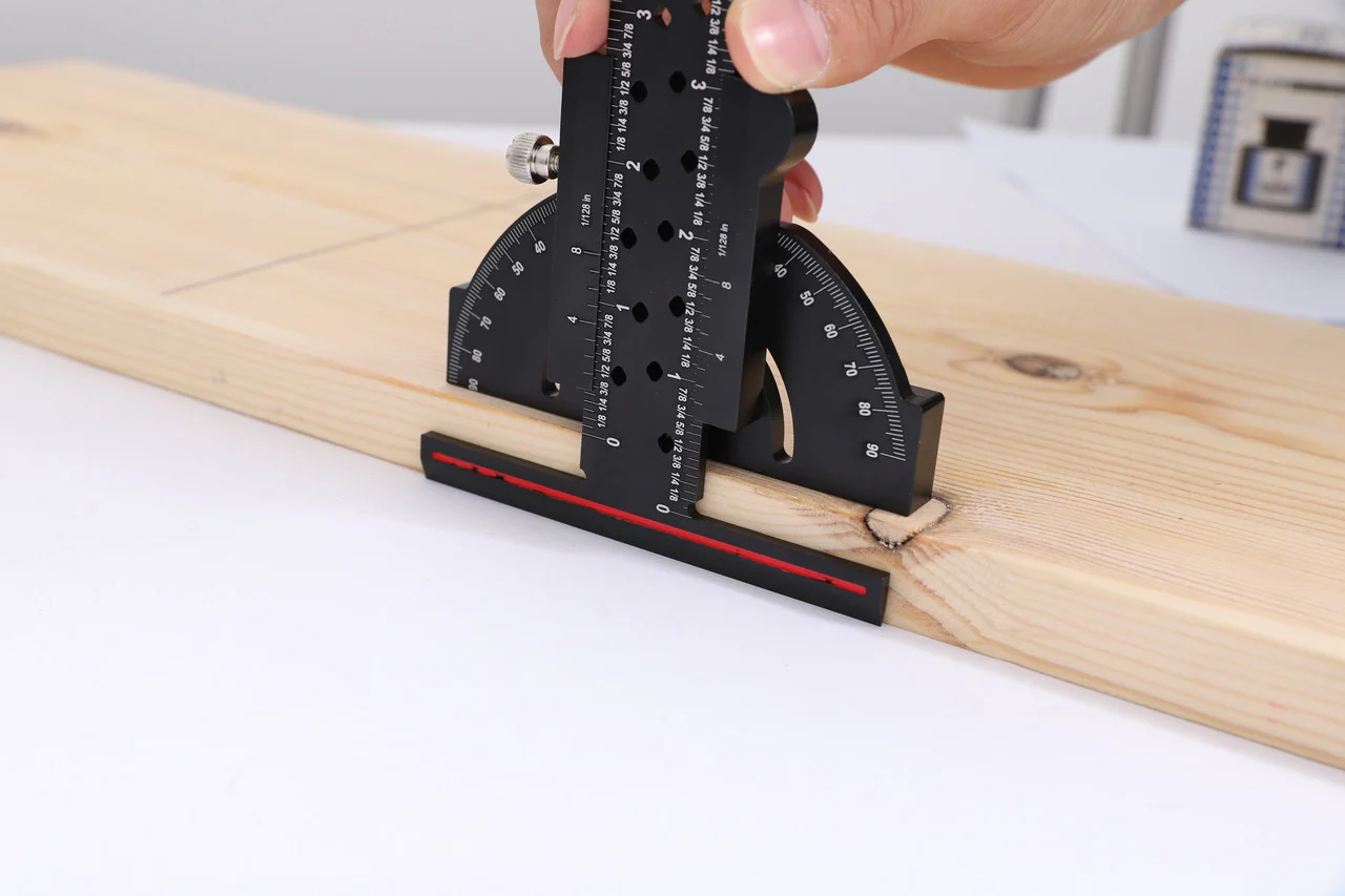 12" MULTI ROTARY MEASURING RULER - Image 5