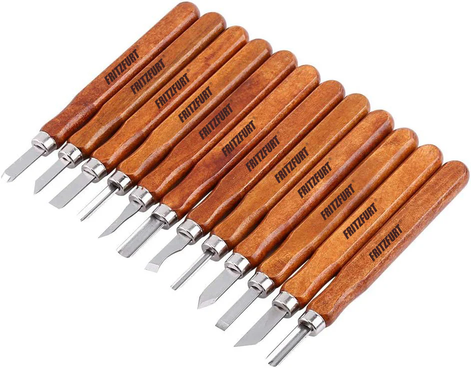 12PCS WOOD CARVING TOOL SET