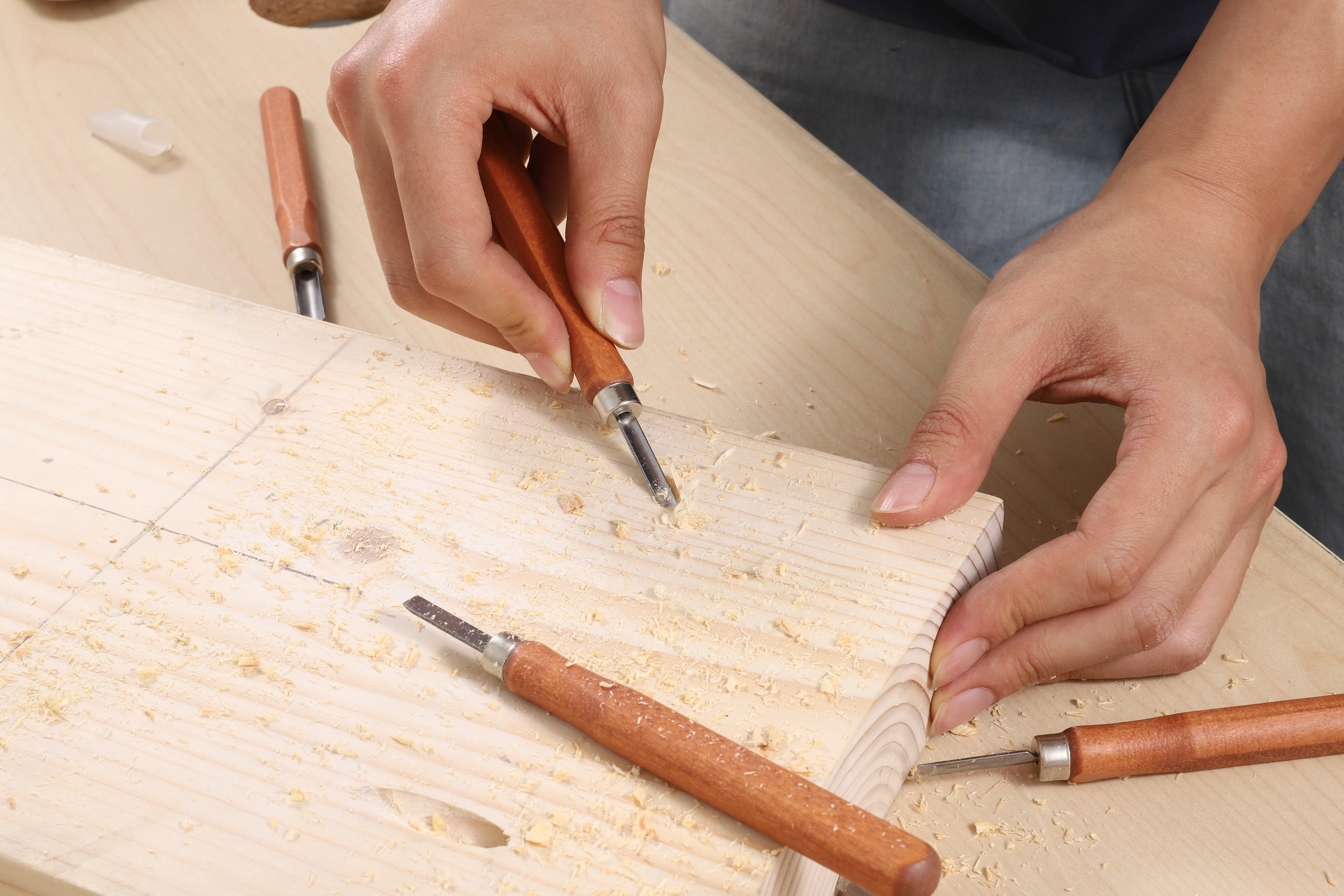 12PCS WOOD CARVING TOOL SET - Image 3