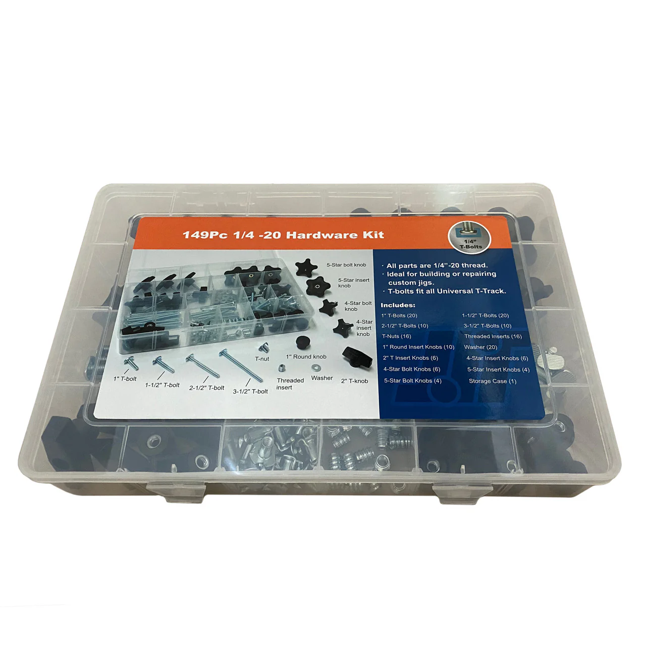 149PC JIG & HARDWARE KIT 1/4" 20 TPI - Image 2