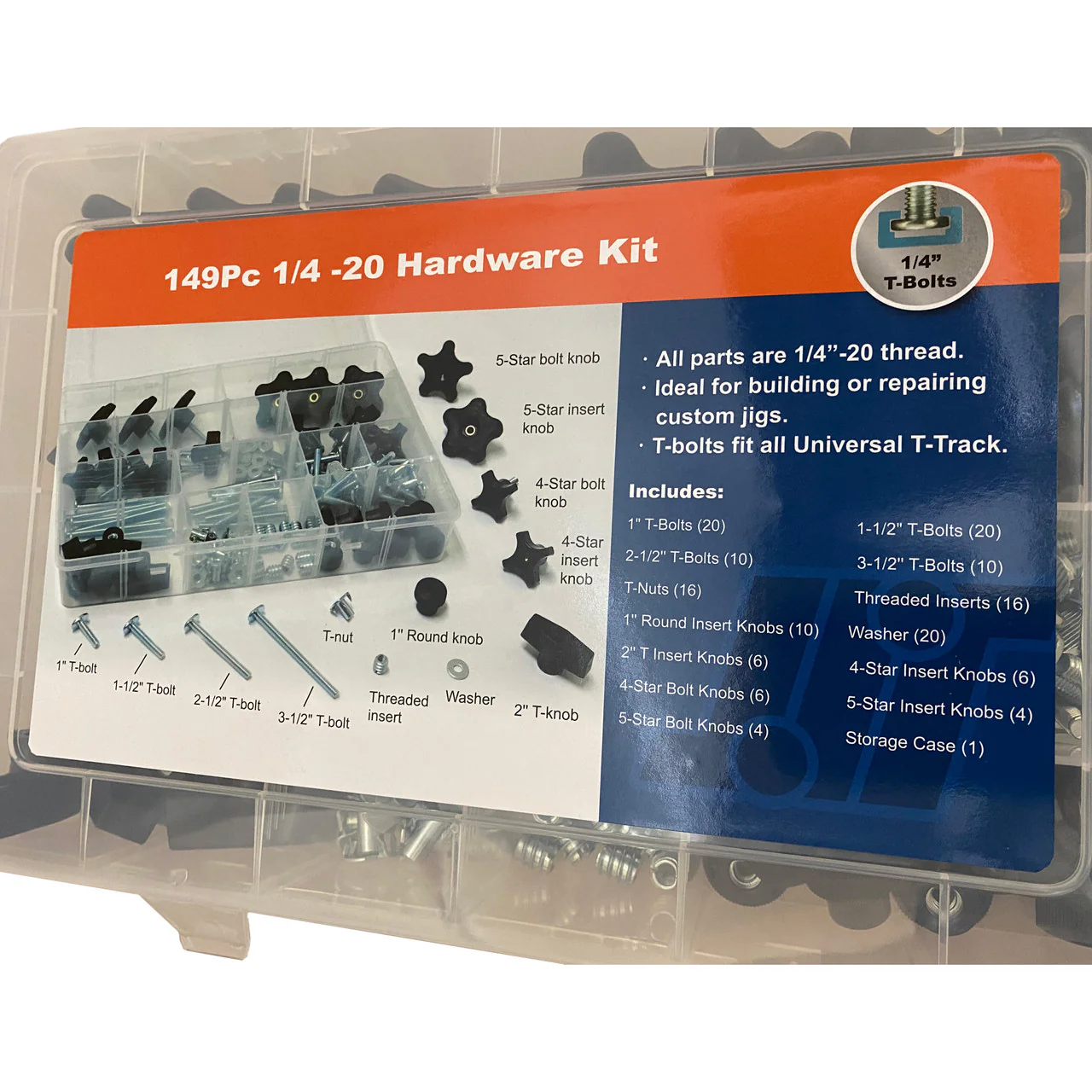149PC JIG & HARDWARE KIT 1/4" 20 TPI - Image 4