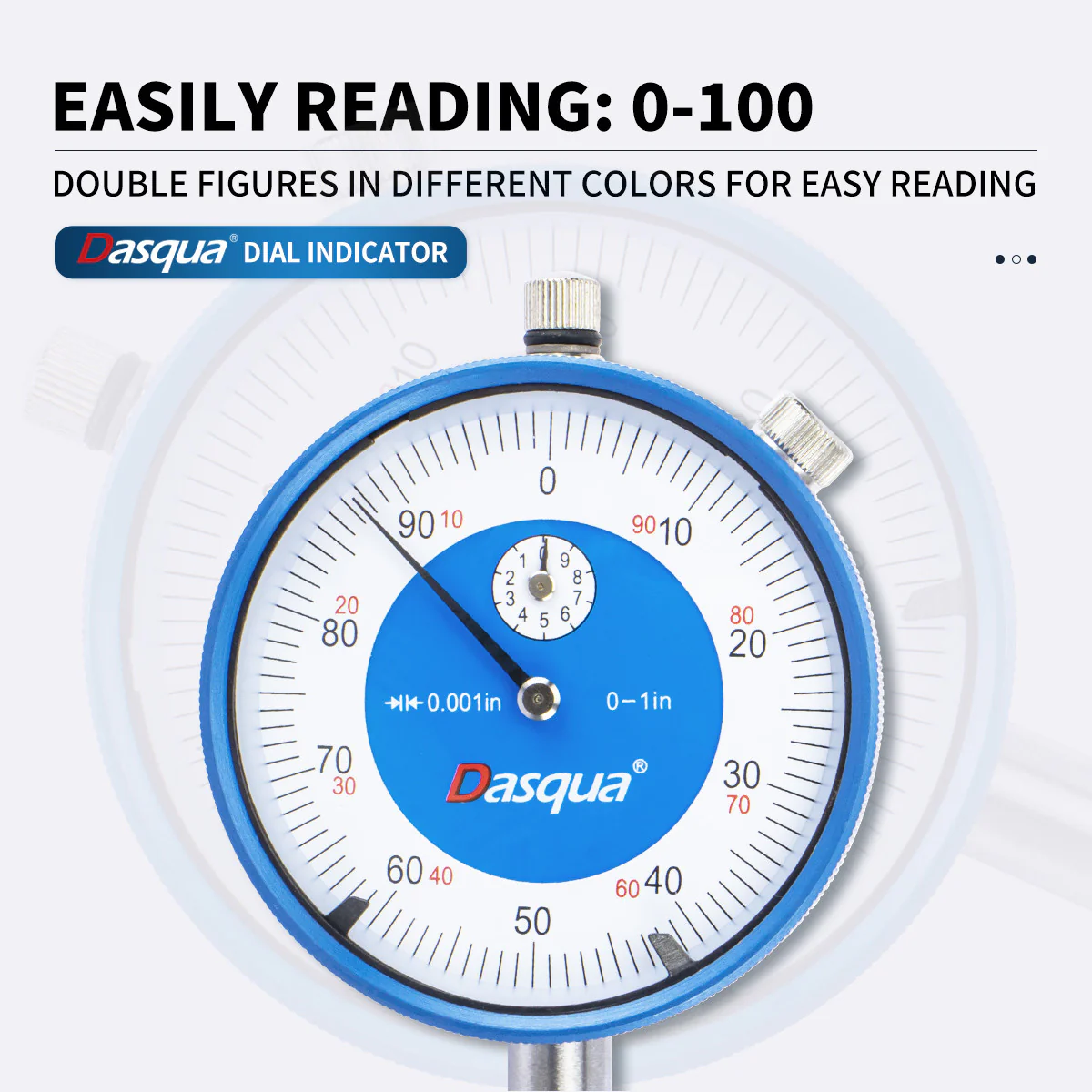 1" PRECISION DIAL INDICATOR 0.001" ACCUR - Image 5