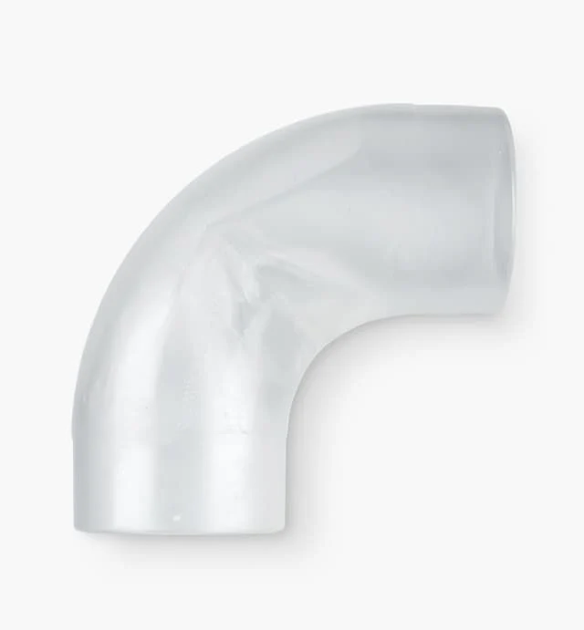 2.5" ELBOW FOR DUST COLLECTION CLEAR