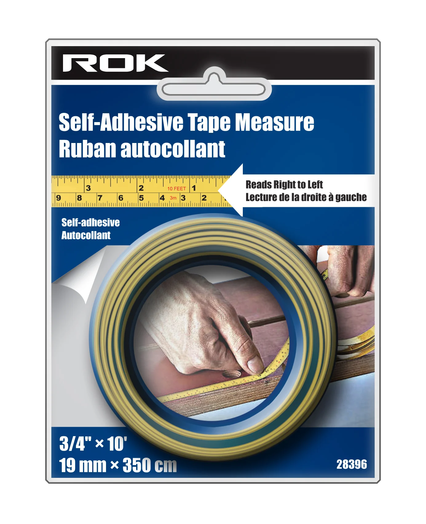 3/4" X 10' SELF ADHESIVE TAPE RIGHT TO L