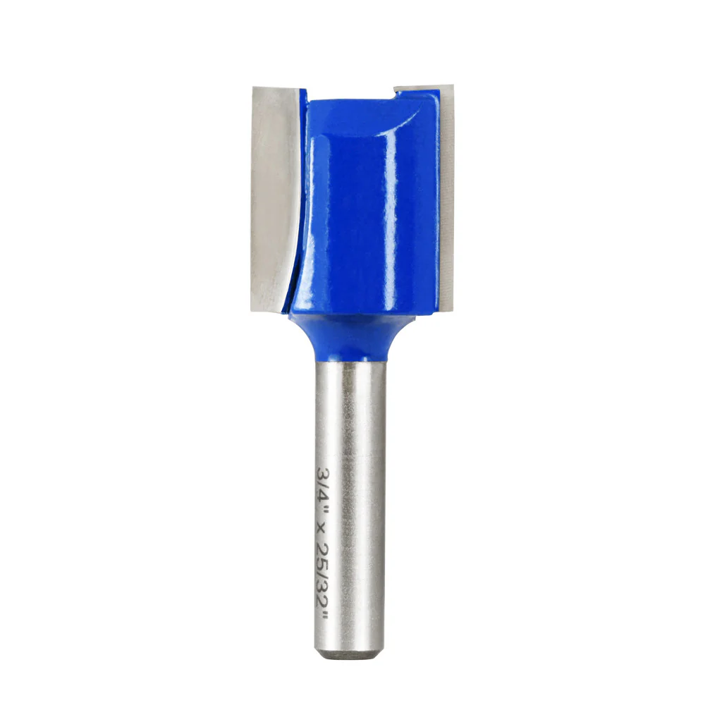 3/4" STRAIGHT ROUTER BIT 1/4" SHANK