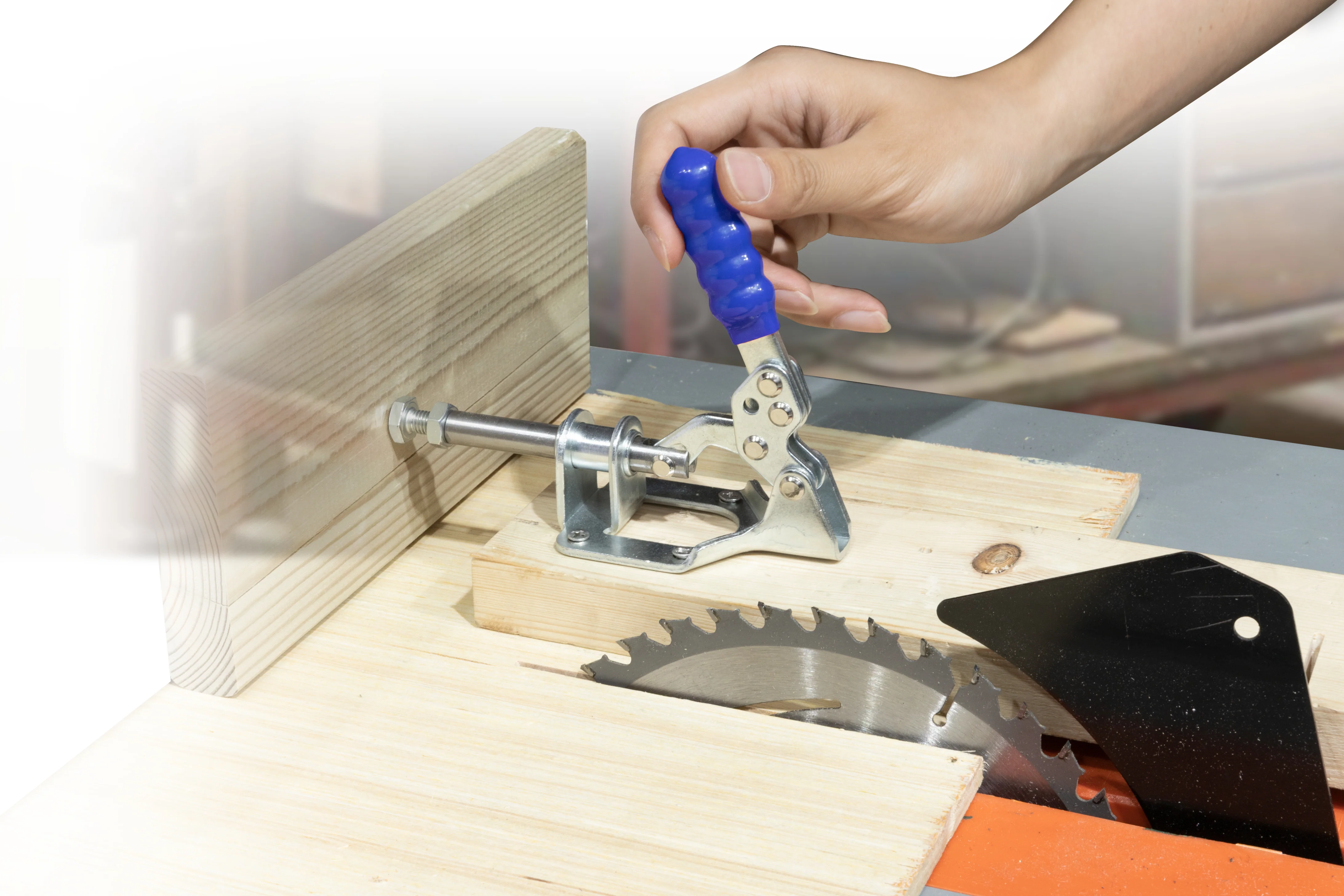 302F TOGGLE CLAMP QUICK RELEASE PUSH PUL - Image 2