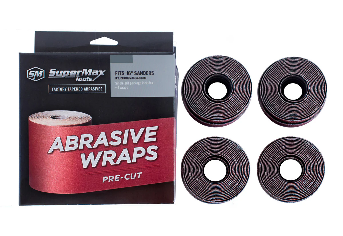 4 ROLLS 80 GRIT FOR SUPMX71632 SUPERMAX