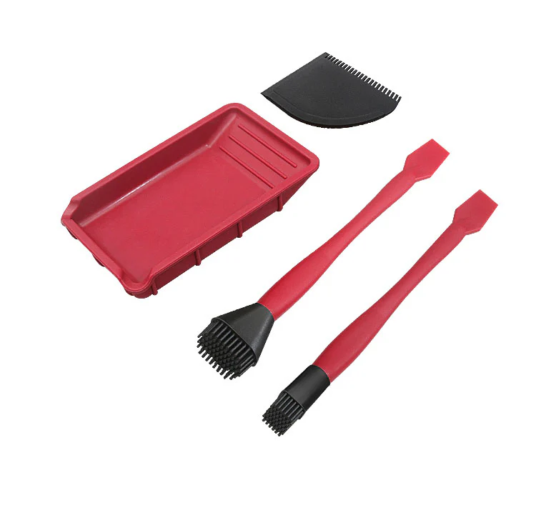 4PCS SILICONE GLUE BRUSH KIT