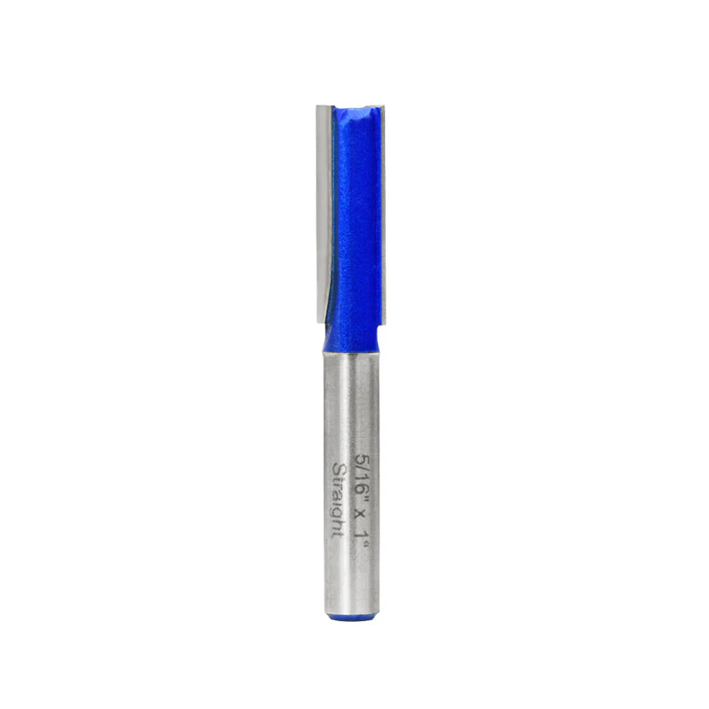 5/16" STRAIGHT ROUTER BIT 1/4" SHANK