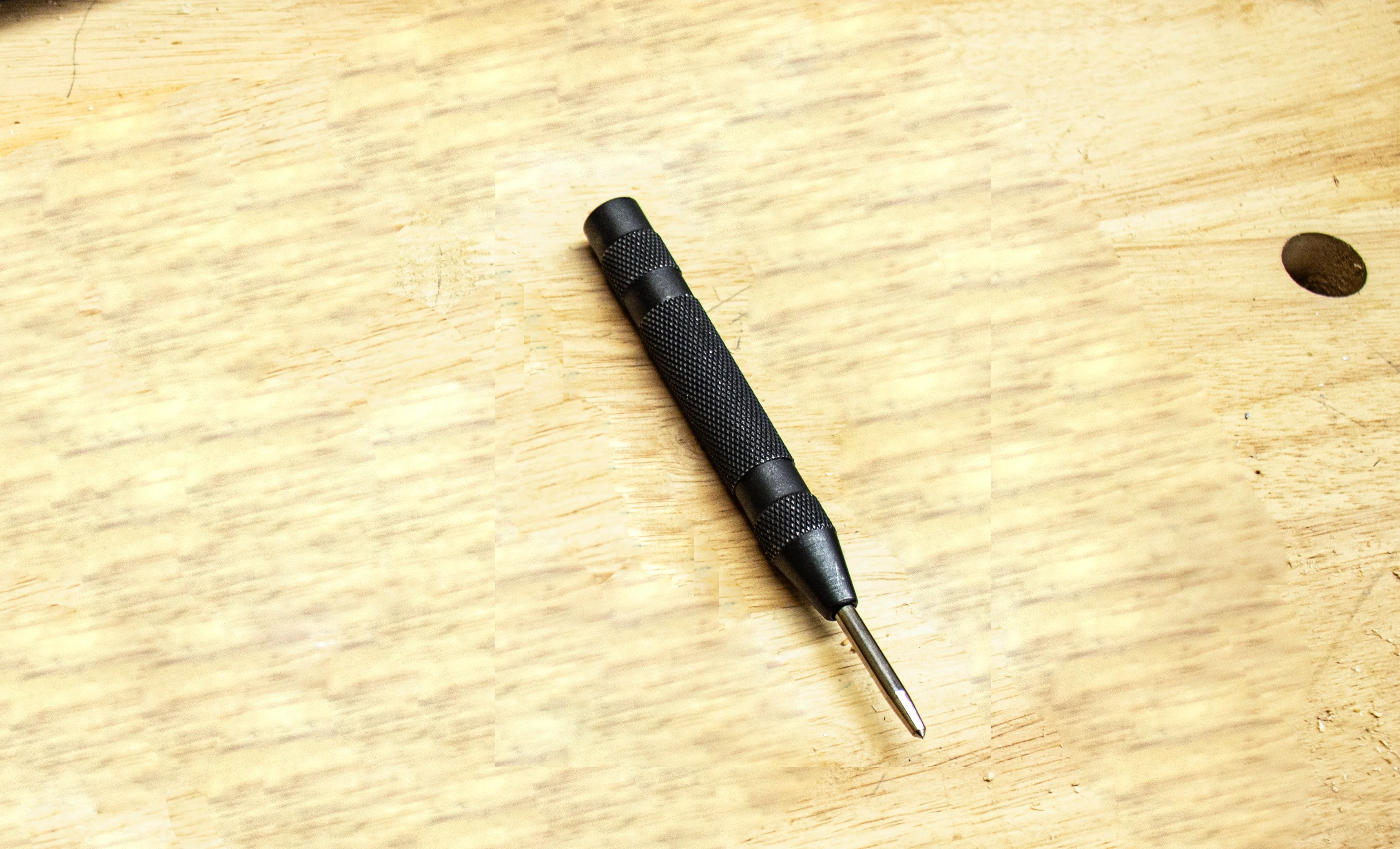 5" AUTOMATIC CENTER PUNCH 5/8" DIAMETER - Image 2