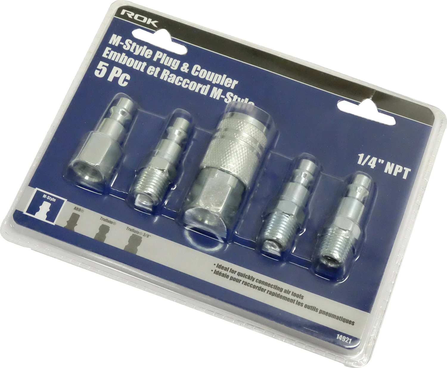 5 PC MSTYLE PLUG & COUPLER SET - Image 3