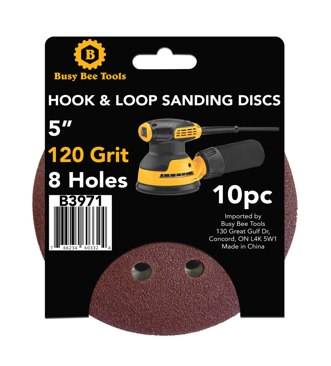 5" SANDING DISC 10PC 120G - Image 5