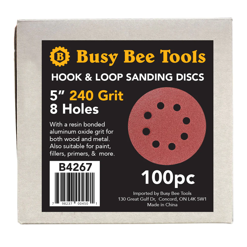 5" SANDING DISC 240G 100 PACK - Image 2