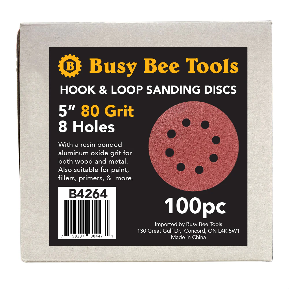 5" SANDING DISC 80G 100 PACK - Image 2
