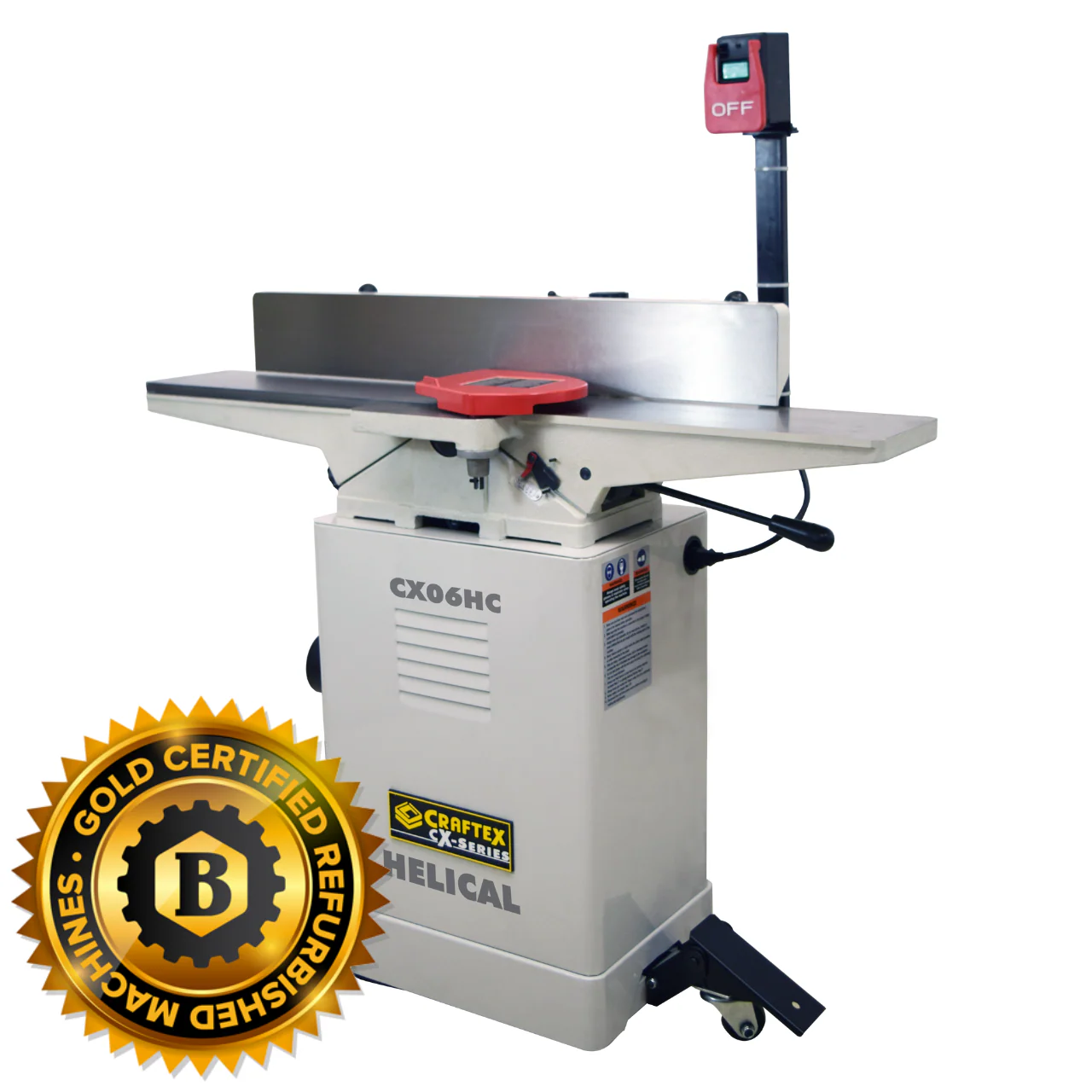 6" HELICAL JOINTER CRAFTEX CX SERIES CX06HCX07