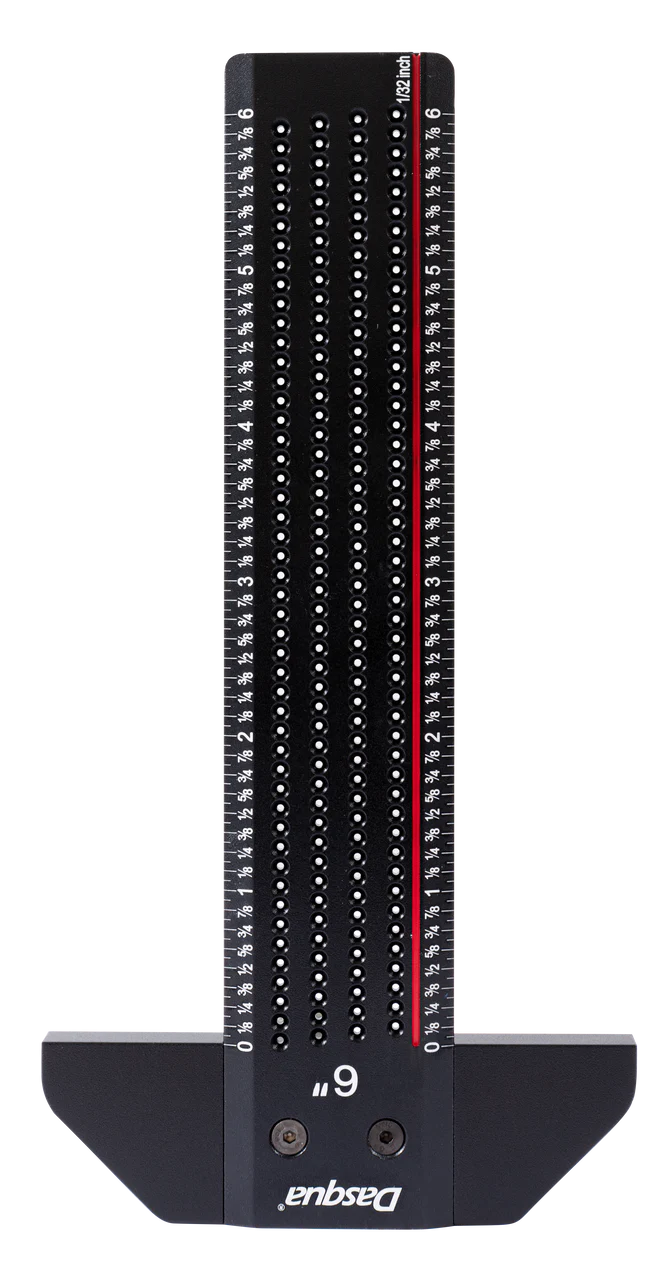 6" T SHAPED RULER WITH MARKED HOLES - Image 3