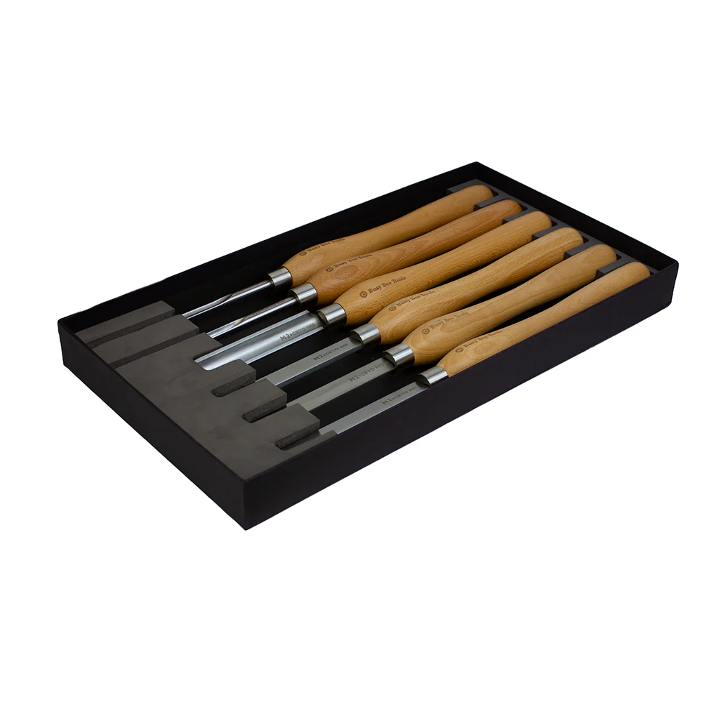 6PC M2 CRYO LATHE CHISEL DETAIL SET BBTURNSET4