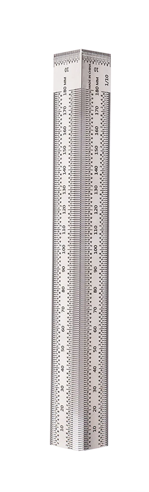 7" PRECISION MARKING ANGLE RULER SET - Image 2
