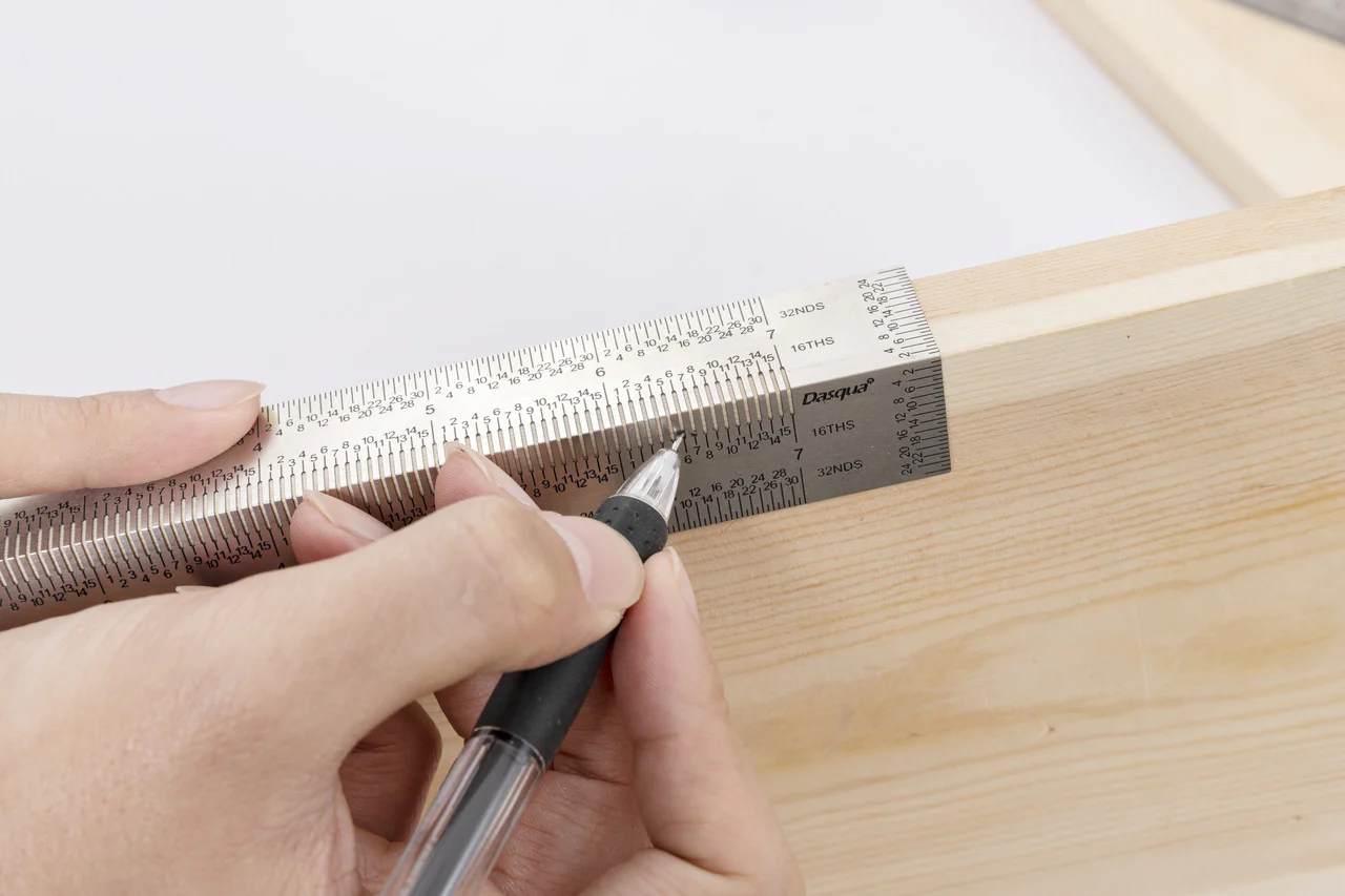 7" PRECISION MARKING ANGLE RULER SET - Image 3