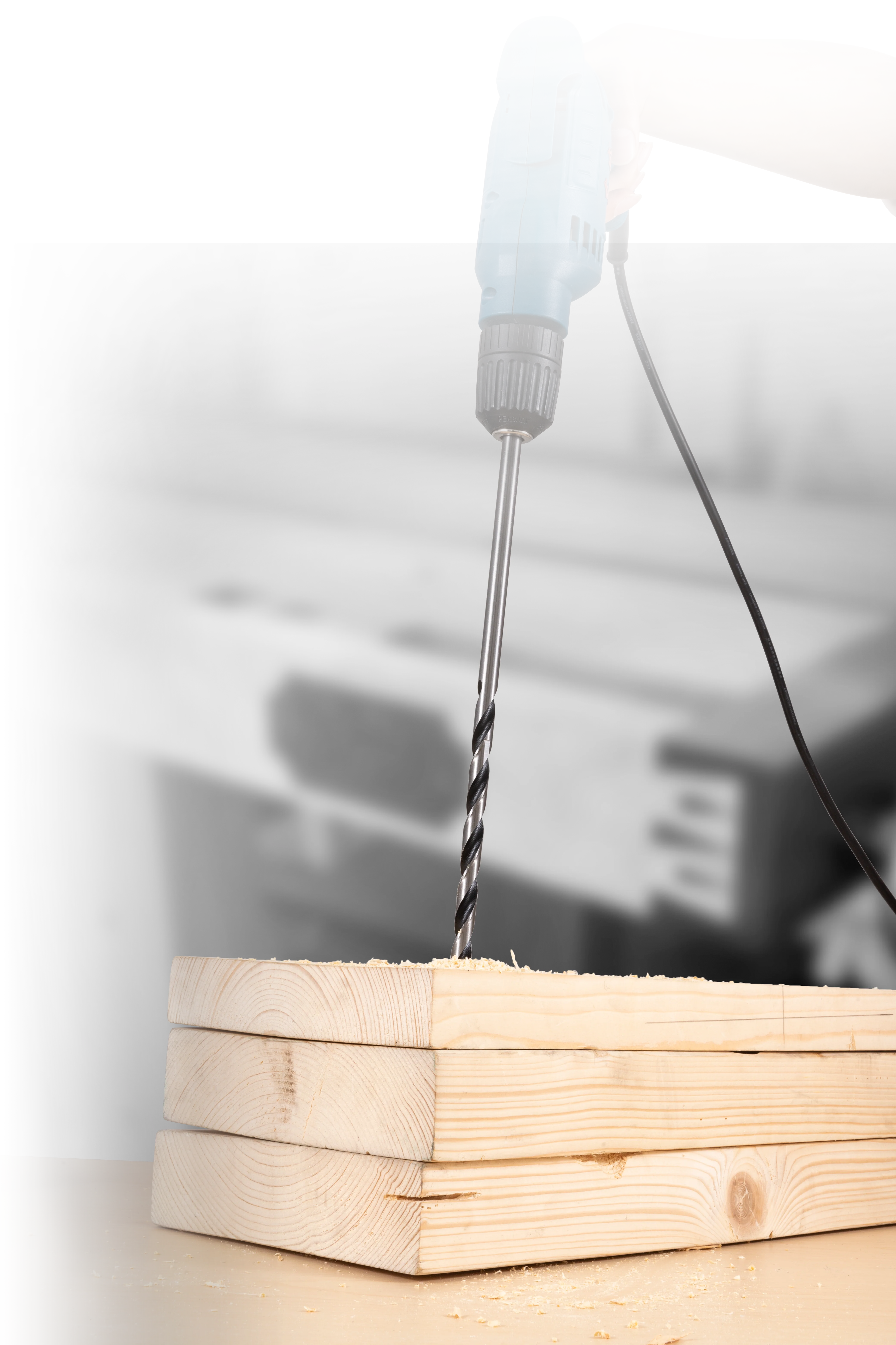 7PC LONG REACH BRAD POINT WOOD DRILL SET - Image 13