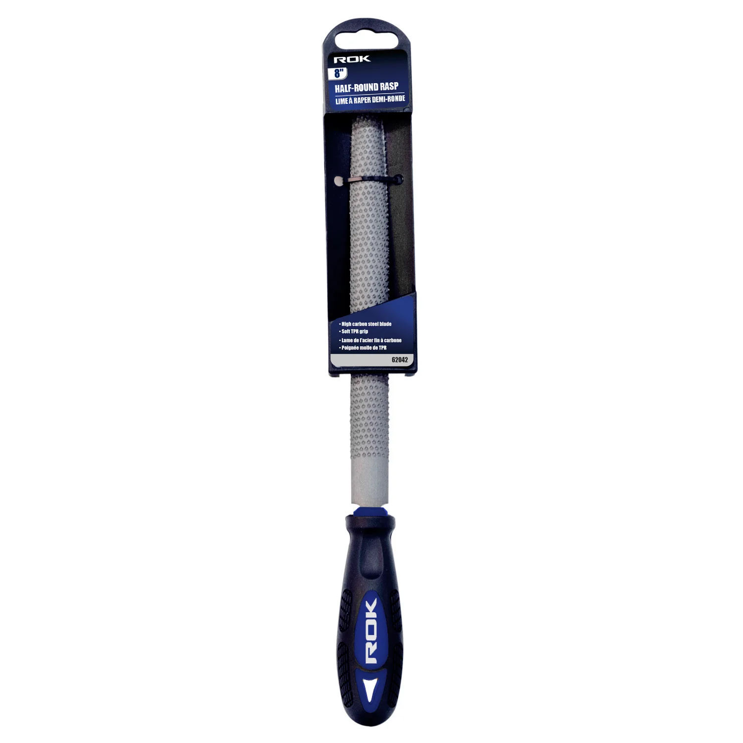 8" HALF ROUND RASP B4511