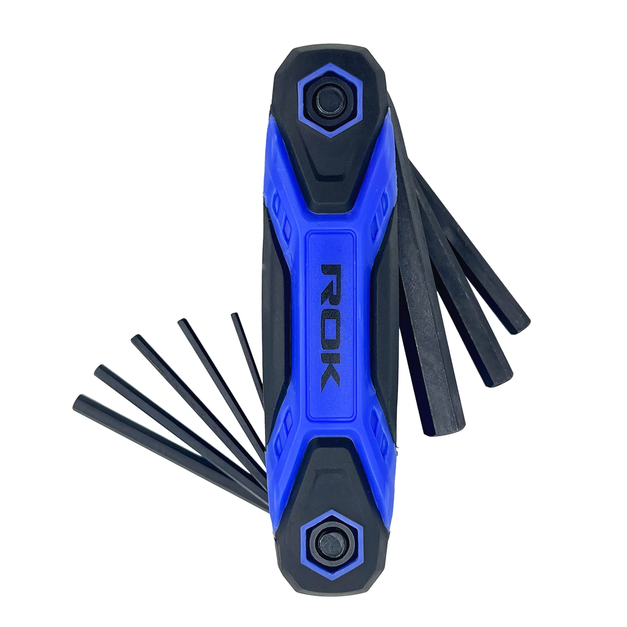 8 PC FOLDING METRIC HEX KEY SET - Image 3