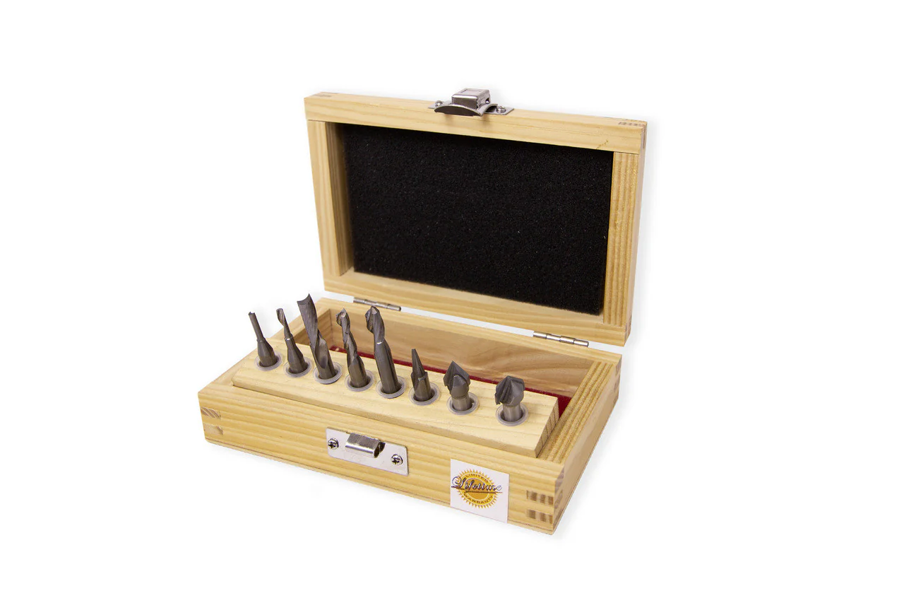 8PC GENERAL PURPOSE CNC ROUTER BIT SET 1 - Image 5