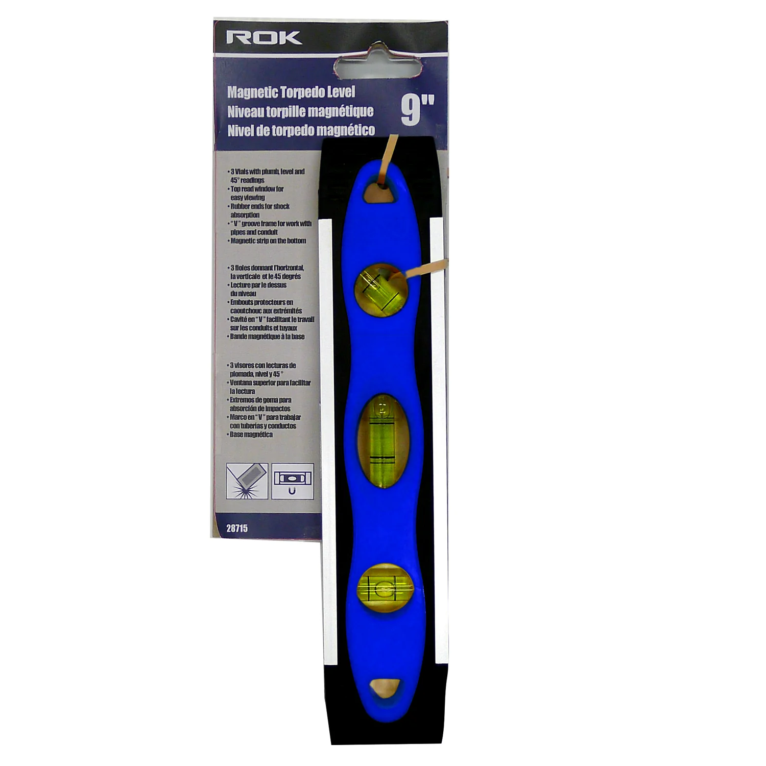 9" MAGNETIC TORPEDO LEVEL - Image 2