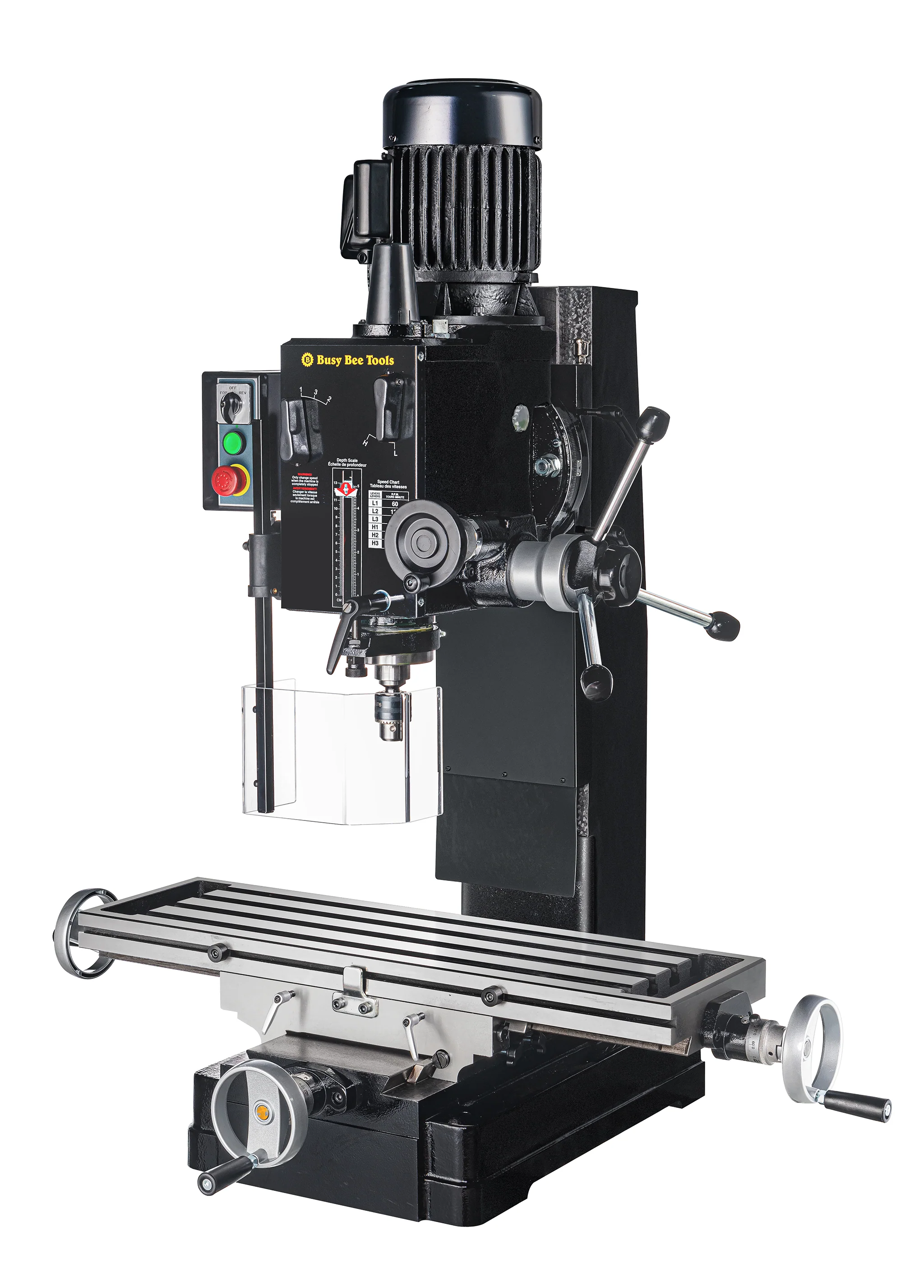 9" X 32" GEARHEAD MILLING DRILLING MACHINE