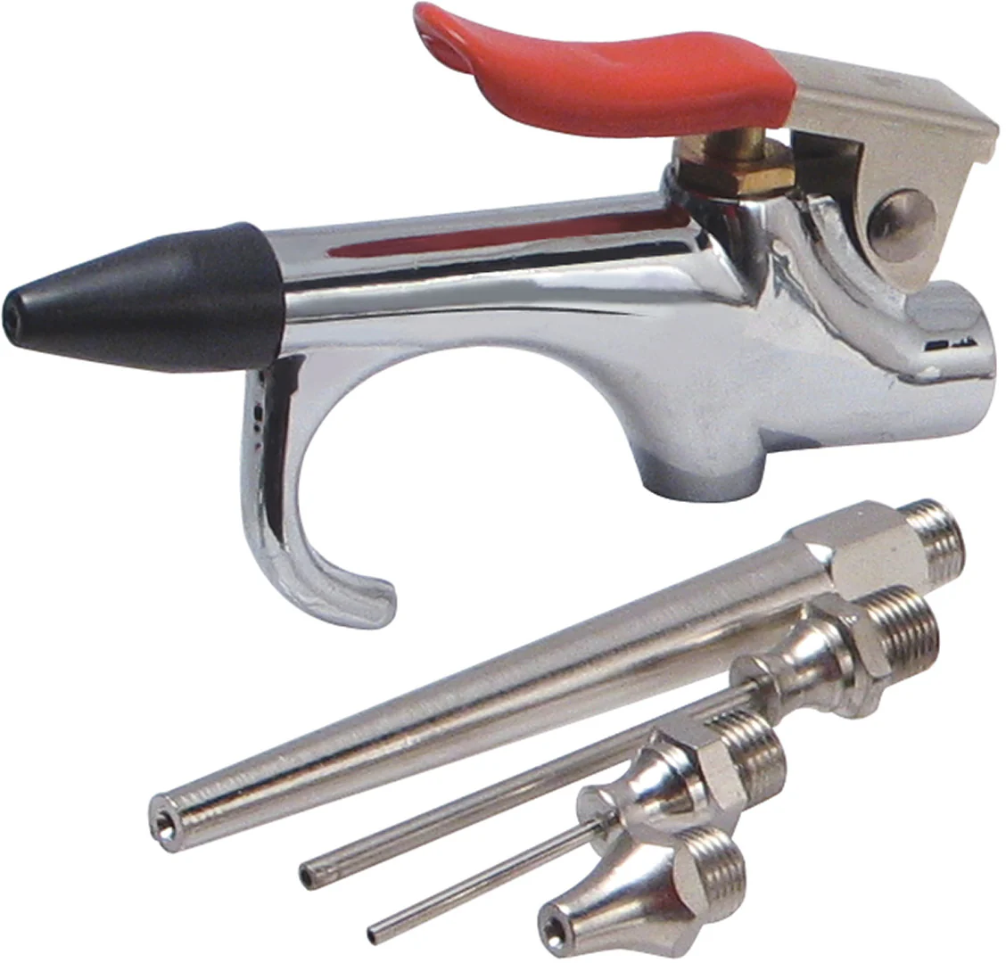 AIR BLOW GUN WITH 5 TIPS