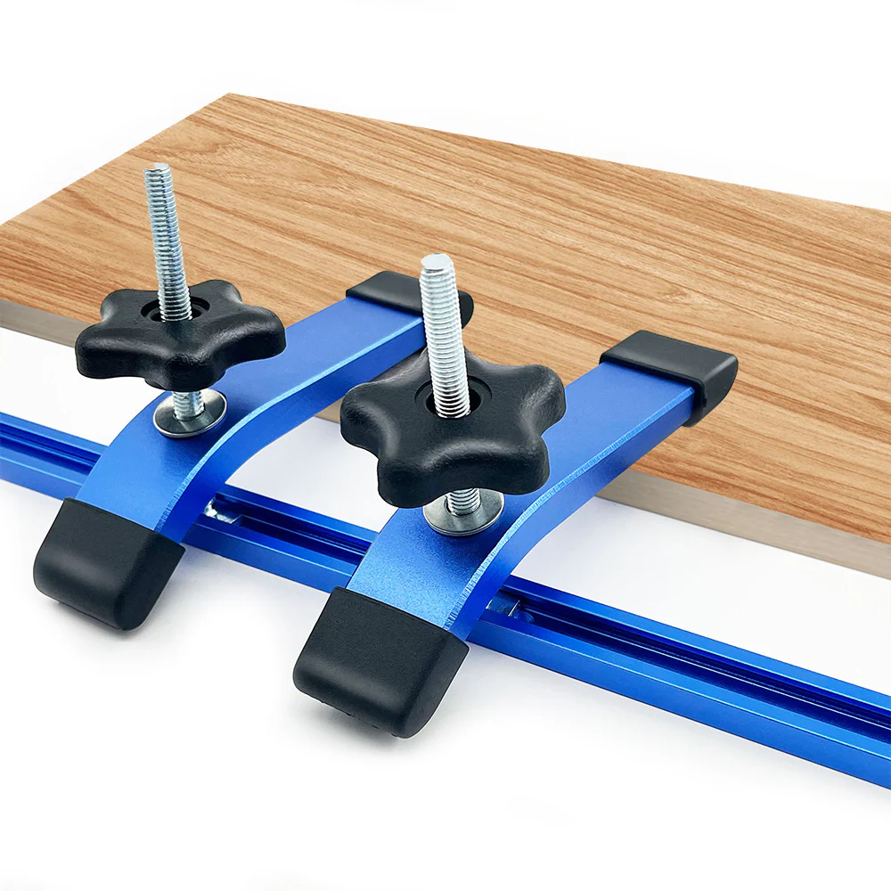 ALUMINUM T-TRACK HOLD DOWN CLAMPS 2PC
