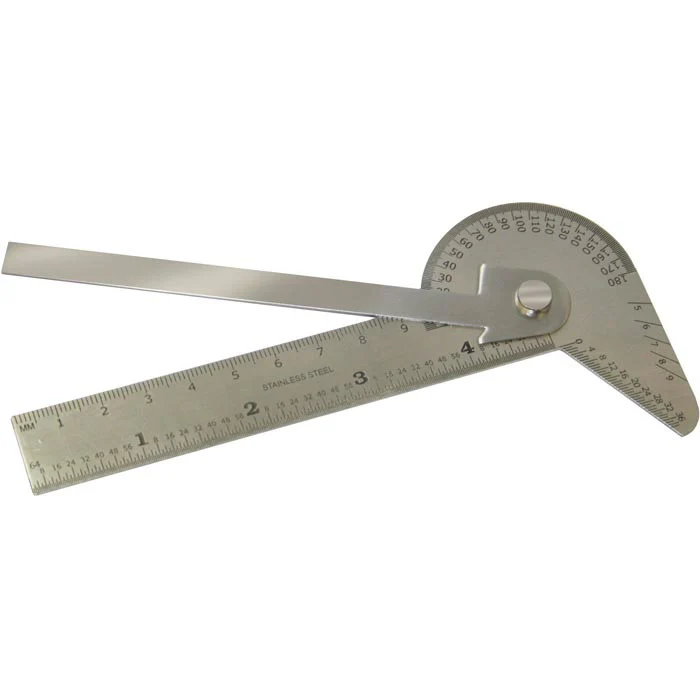 ANGLE RULE & GAUGE 4" MULTI PURPOSE