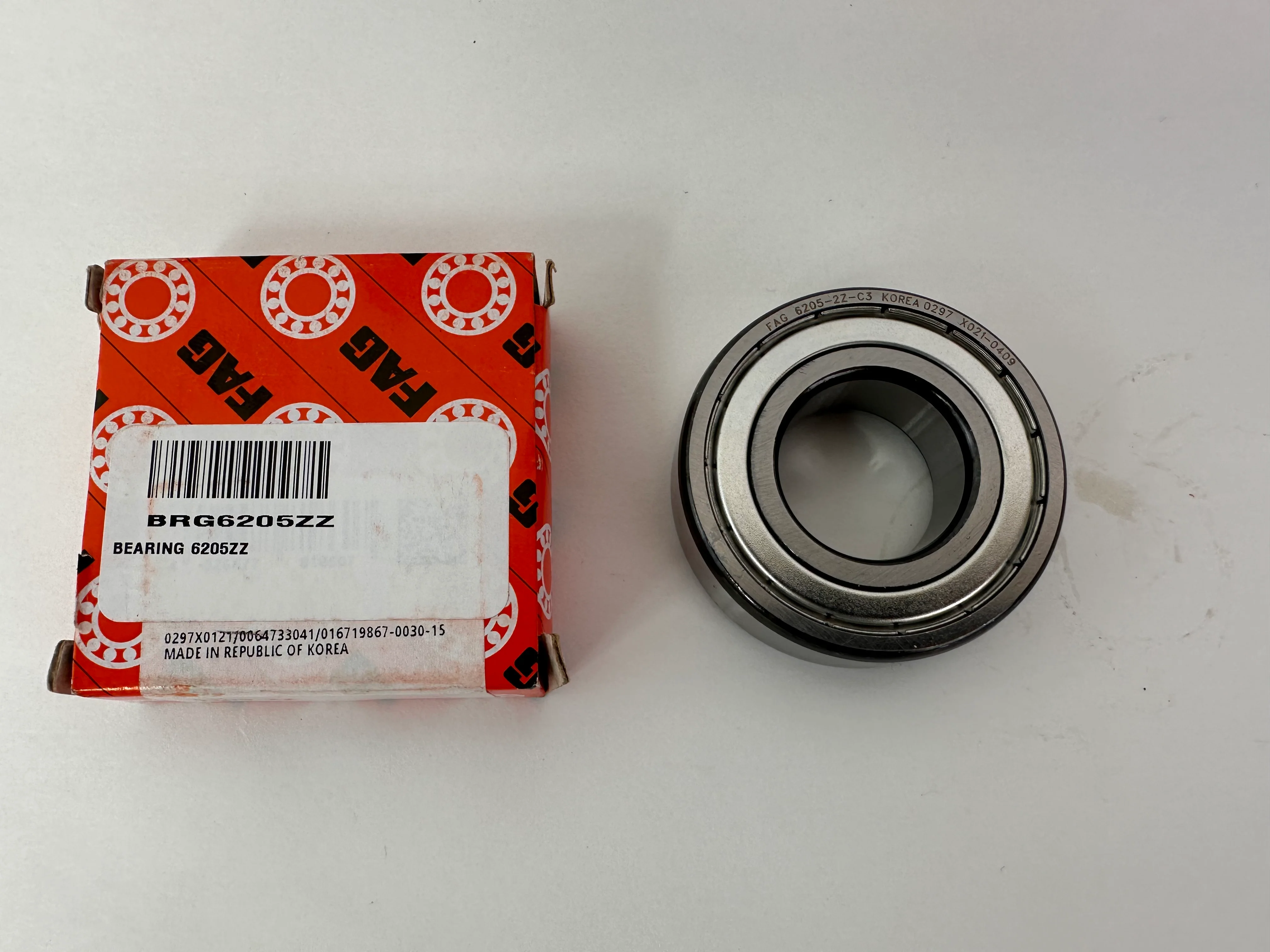 BEARING 6205ZZ (I.D 25MM O.D 52MM W 15MM