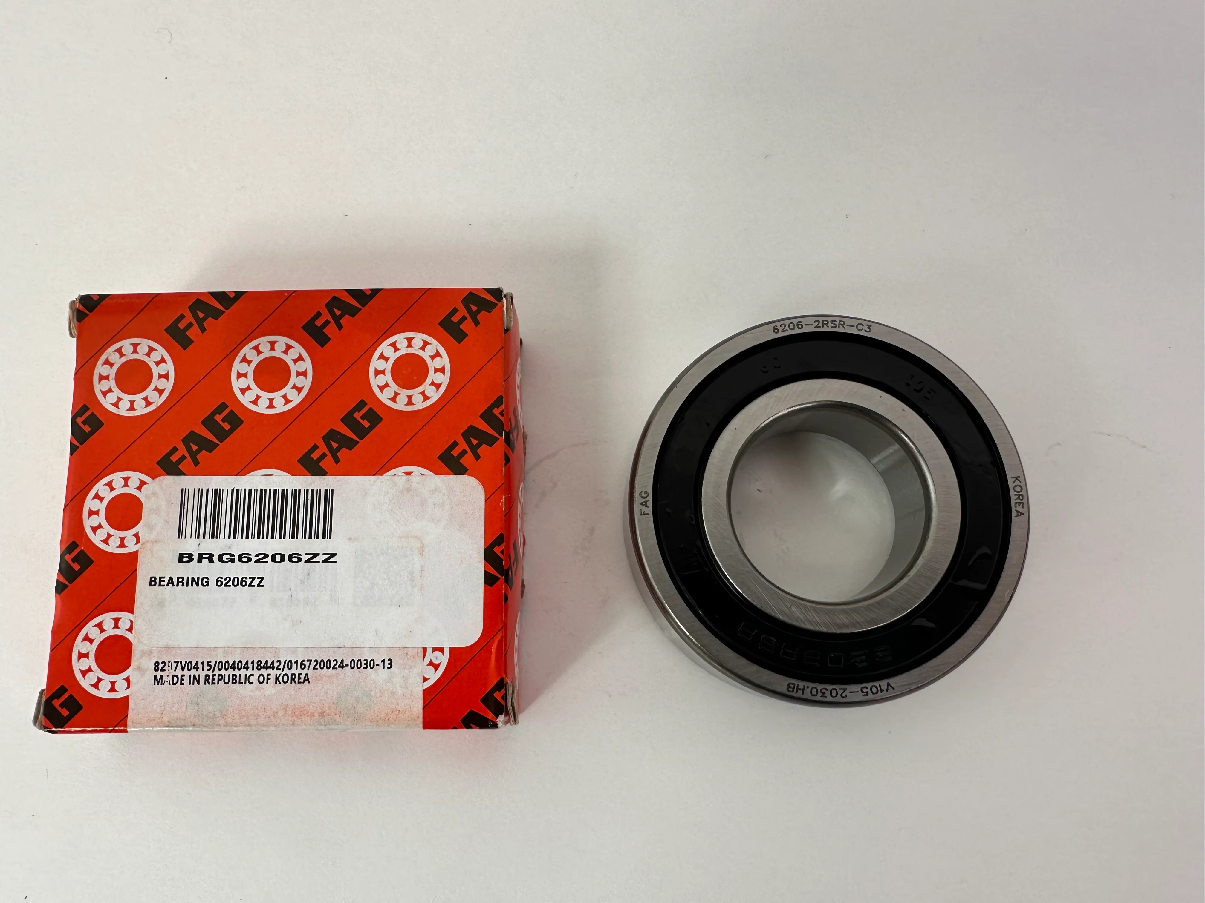 BEARING 6206ZZ (I.D 30MM O.D 62MM W 16MM