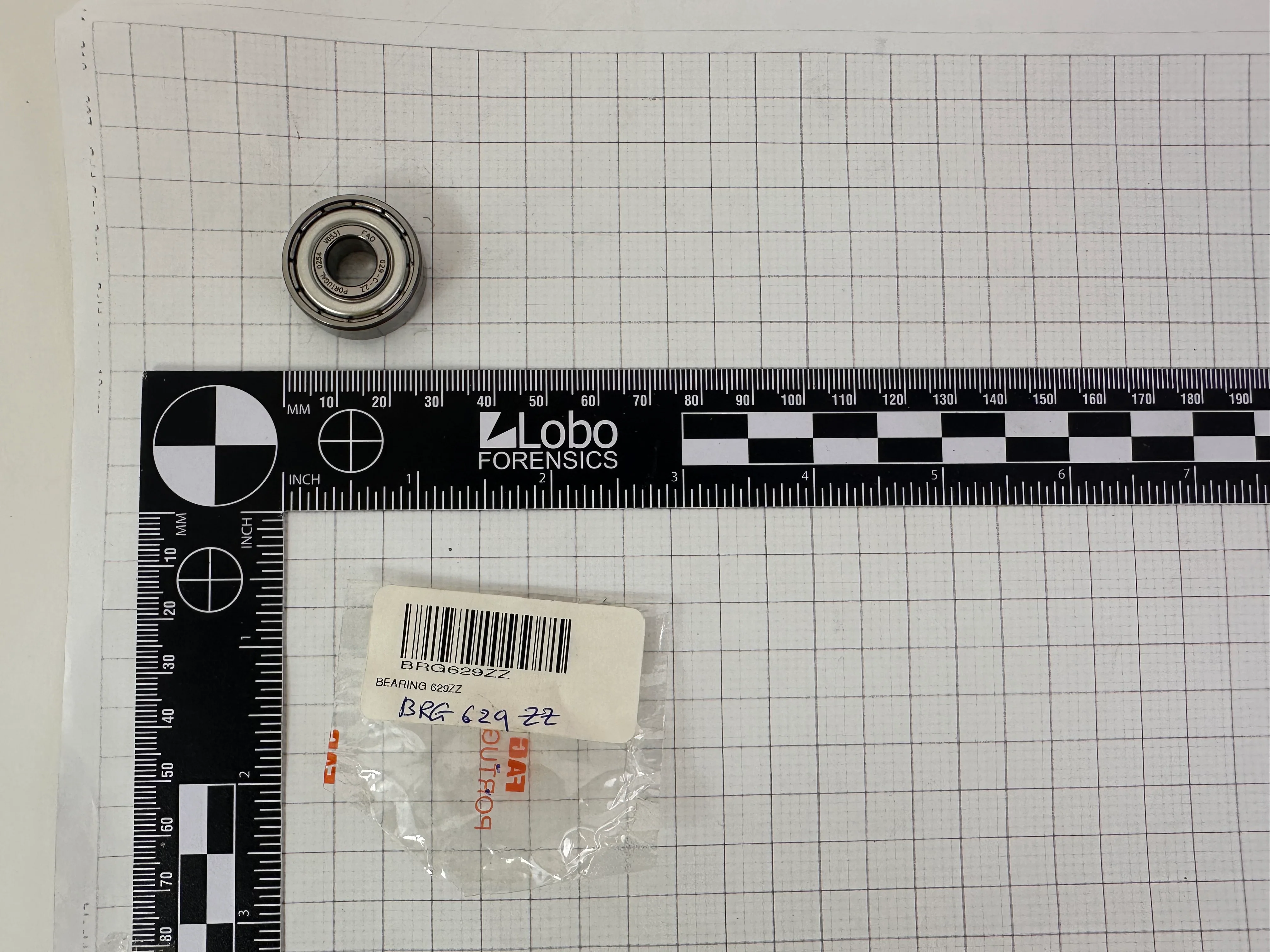 BEARING 629ZZ (I.D 9MM O.D 26MM W 8MM)