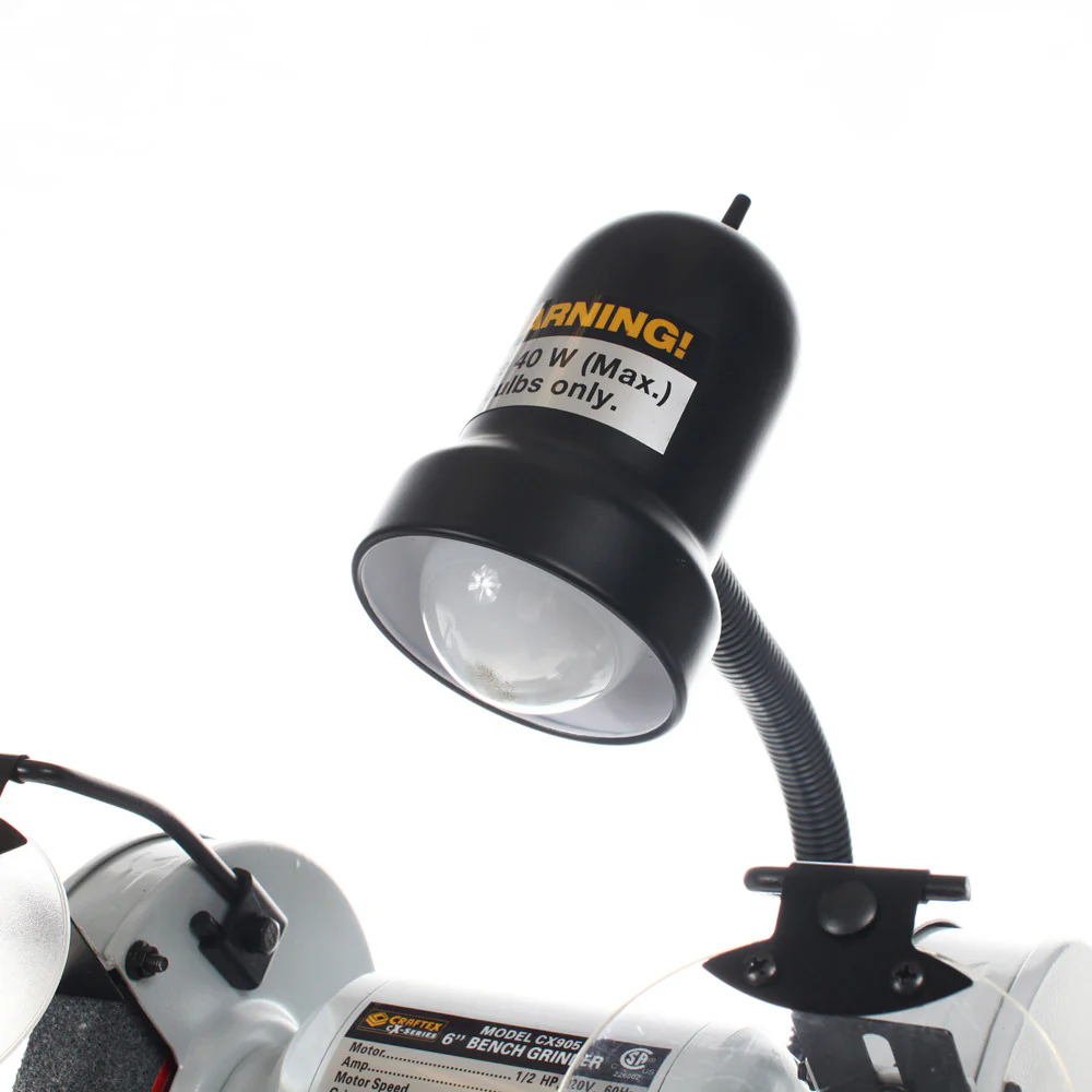 6" BENCH GRINDER WITH LIGHT CX905 - Image 2