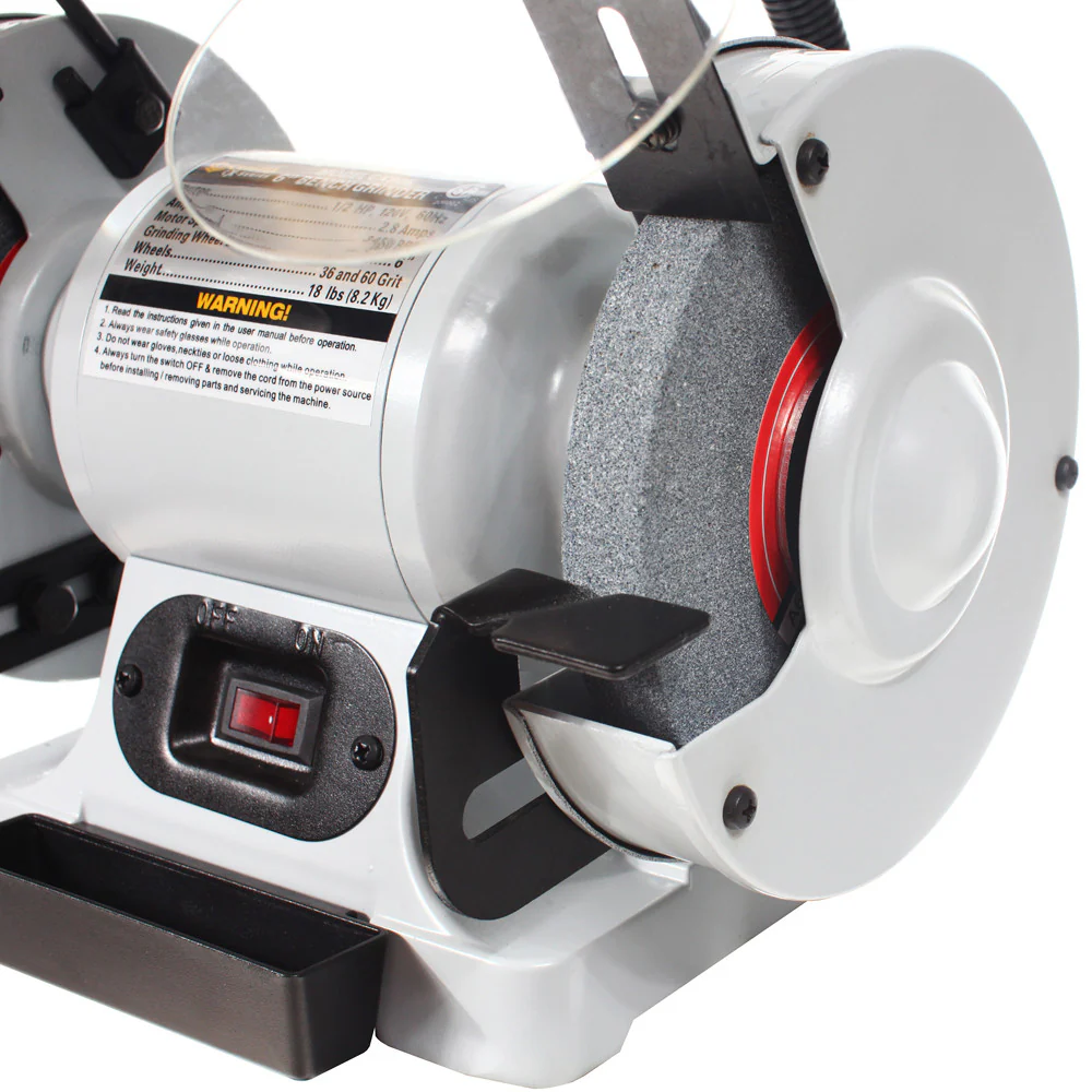 6" BENCH GRINDER WITH LIGHT CX905 - Image 5