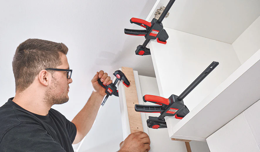 BESSEY ONE HAND TRACK CLAMP SET 2PCS - Image 4