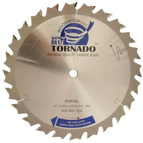 SAW BLADE 10" X 24T RIPPING CRFTX B/TORN