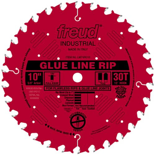 BLADE 10"X30 TOOTH GLUE LINE RIP(POLISH)