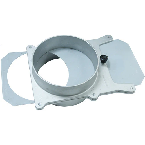 6" BLAST GATE METAL SELF CLEANING FOR DU
