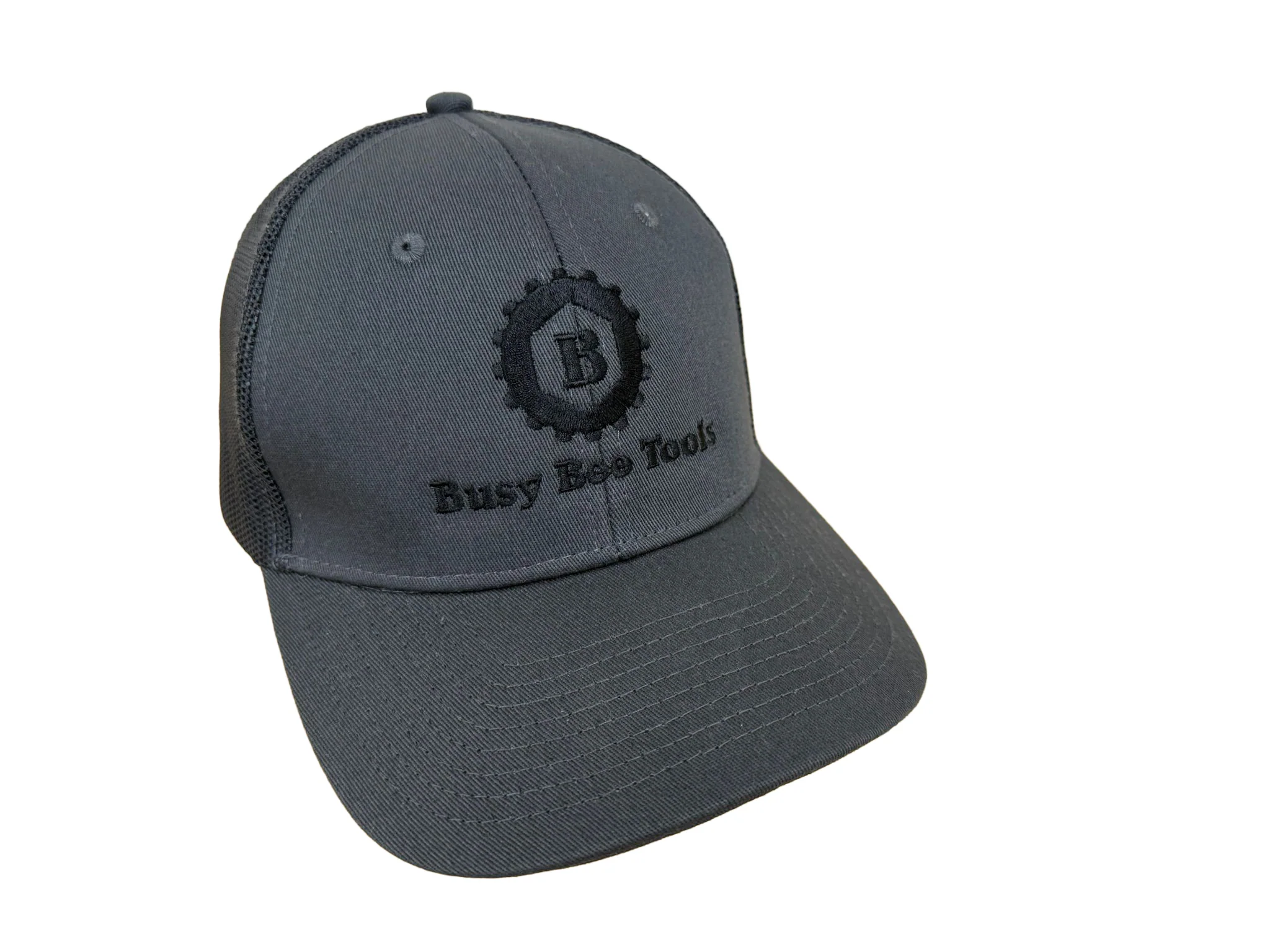 BUSY BEE GREY SNAPBACK HAT