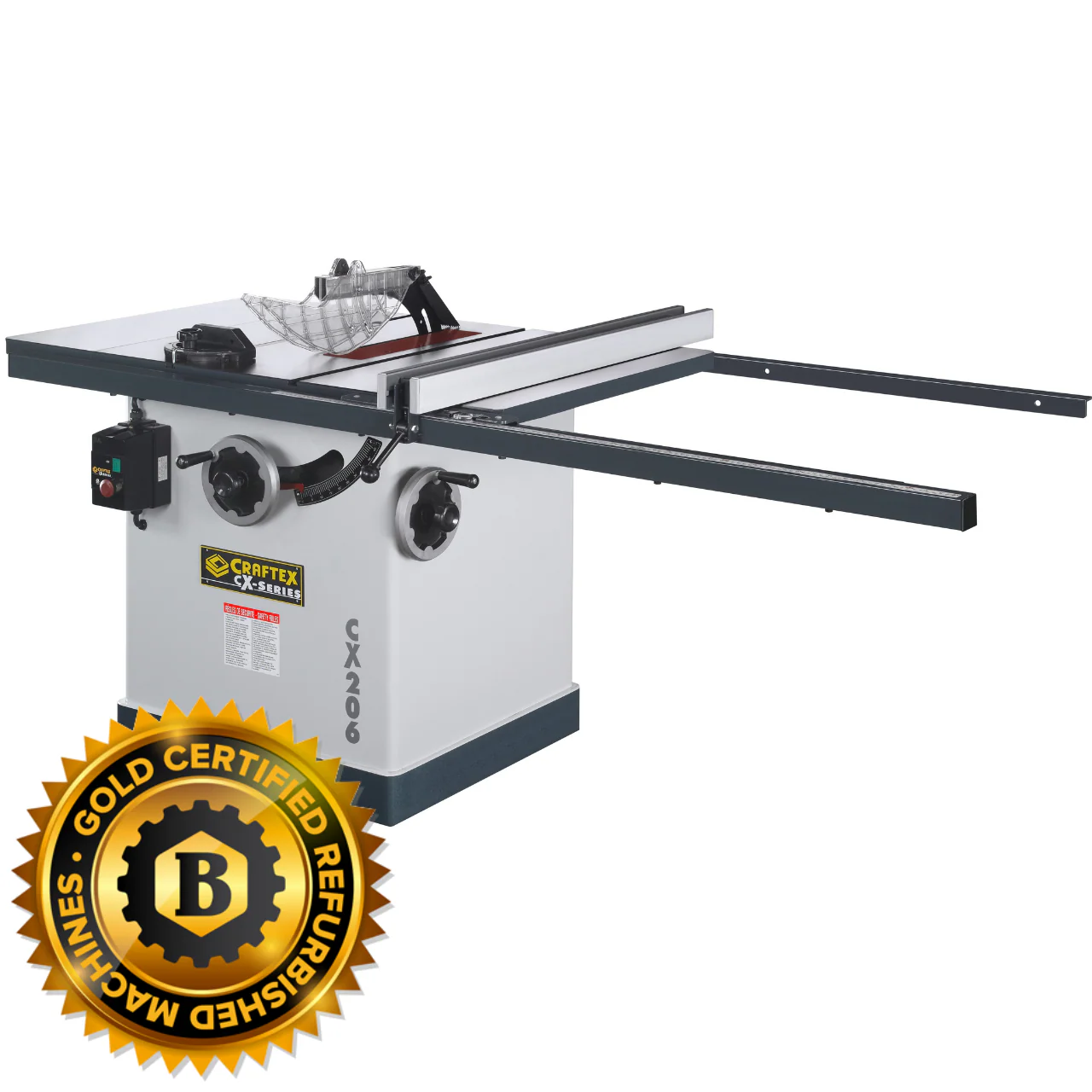 CABINET TABLE SAW 12" 3HP CSA CX206X06