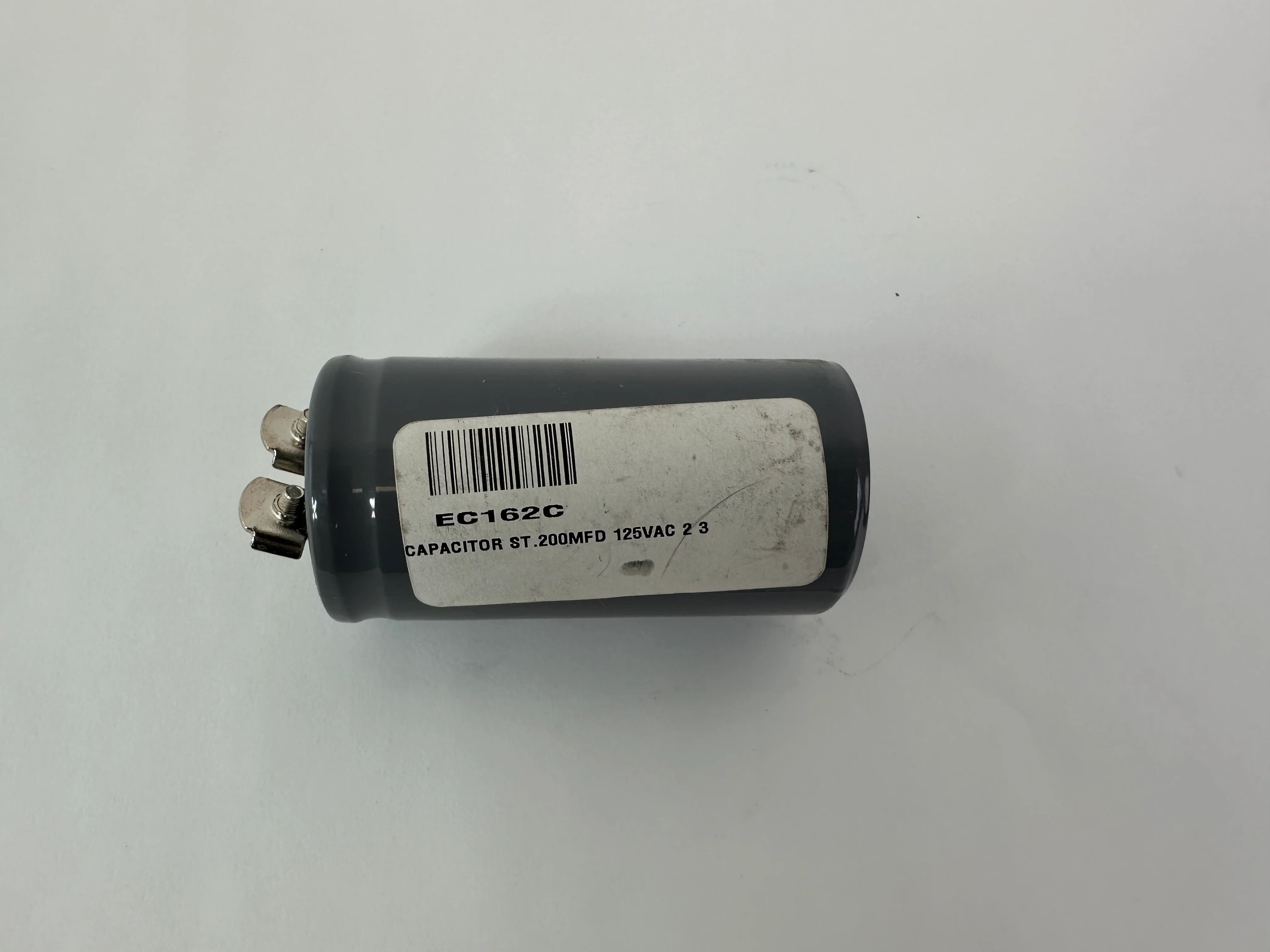 CAPACITOR ST.200MFD 125VAC 2 3/4 X 1 3/8 ZEC162CSTCAP - Image 2