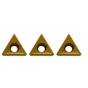 CARBIDE INSRT C6 FOR B1278 TIN COAT 3PCS